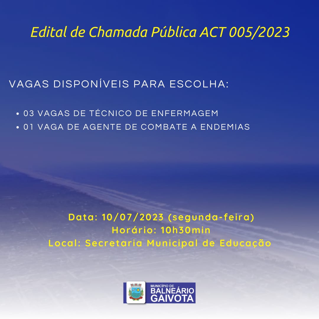 Abertura Notícias Prefeitura Municipal de Balneário Gaivota Abertura Notícias Prefeitura Municipal de Balneário Gaivota